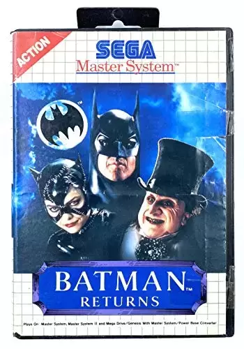 SEGA Master System Games - Batman Returns
