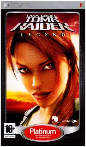 PSP Games - Tomb Raider Legend - édition platinum