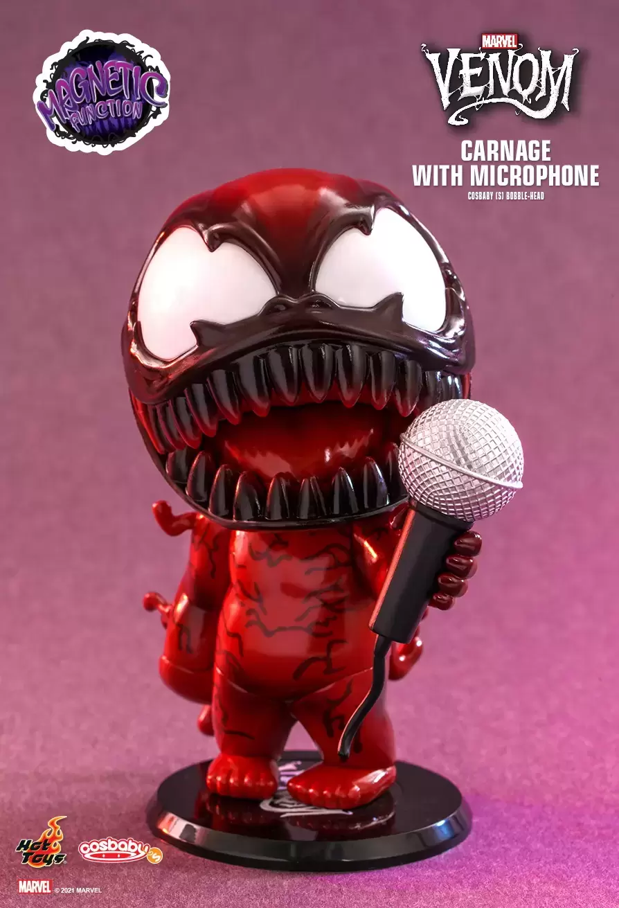 Cosbaby Figures - Carnage with Microphone