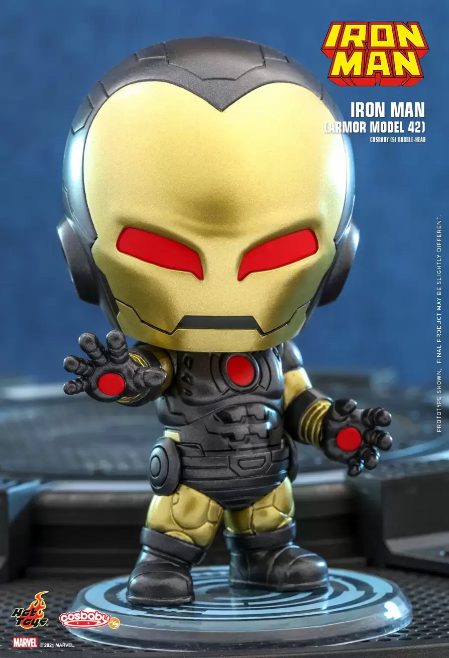 Cosbaby Figures - Marvel Comics - Iron Man (Armor Model 42)