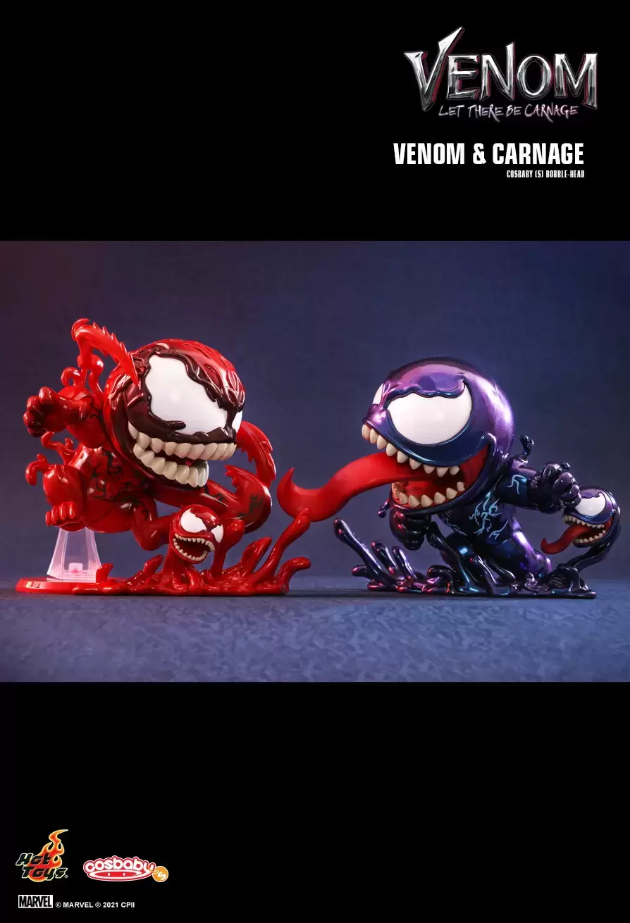 Cosbaby Figures - Venom: Let There Be Carnage - Venom and Carnage
