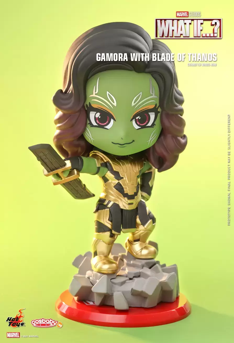 Cosbaby Figures - What If...? - Gamora with Blade of Thanos