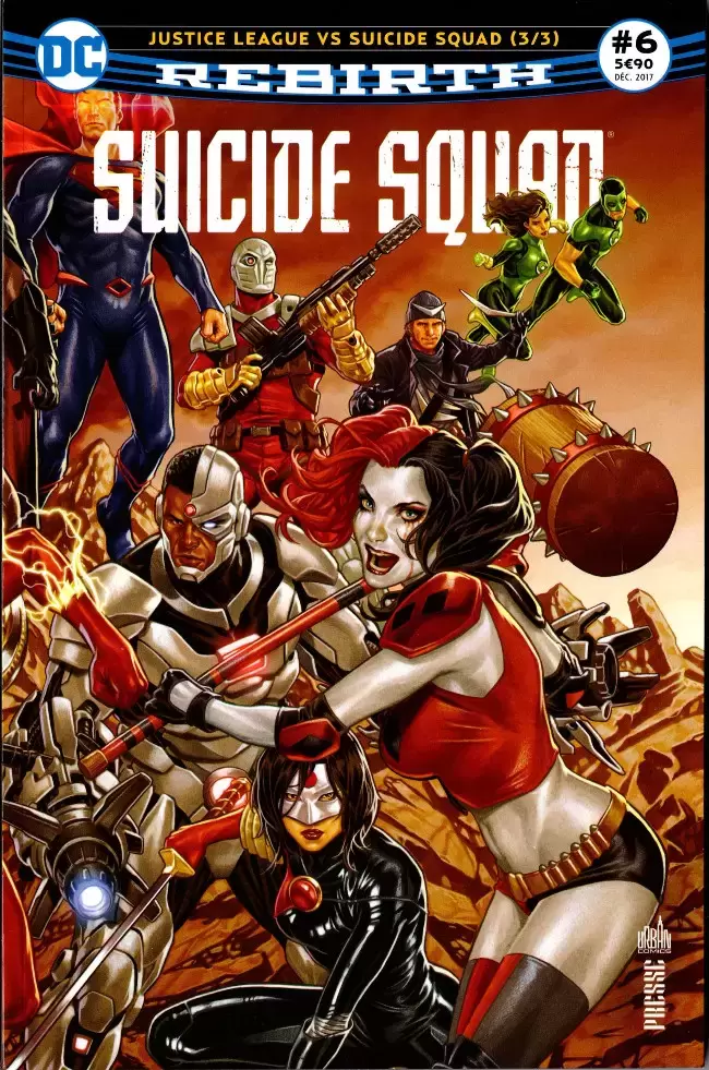 Suicide Squad Rebirth - DC Presse - Justice League vs Suicide Squad (3/3)