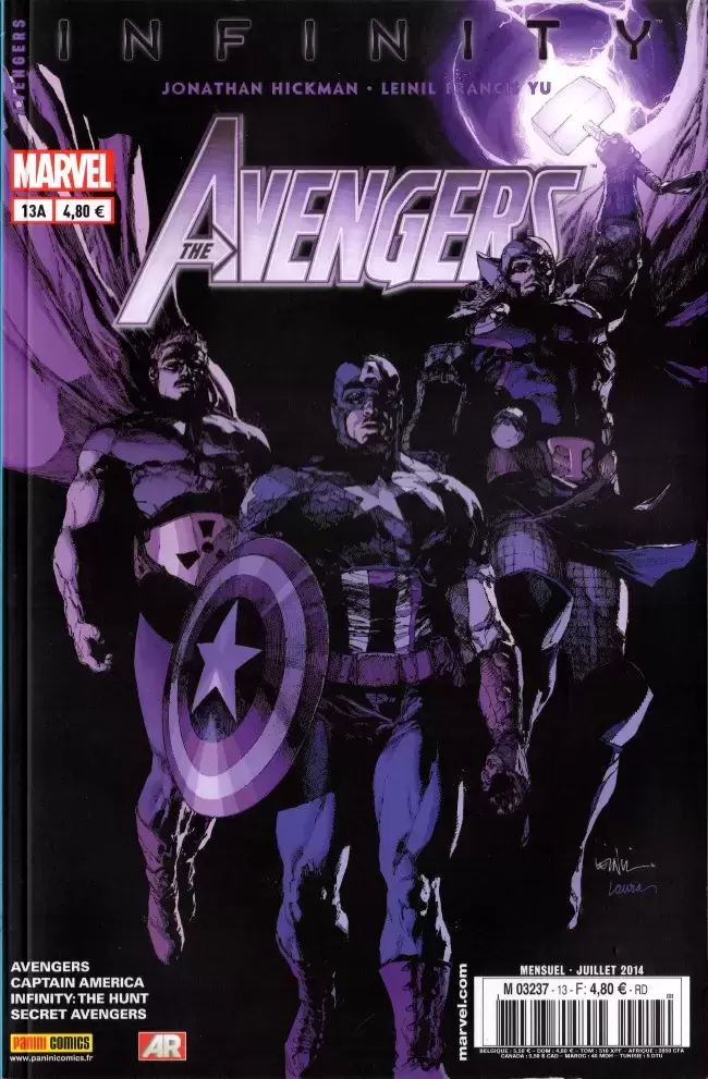 Avengers - Marvel France 2013 - Infinity : pour la terre