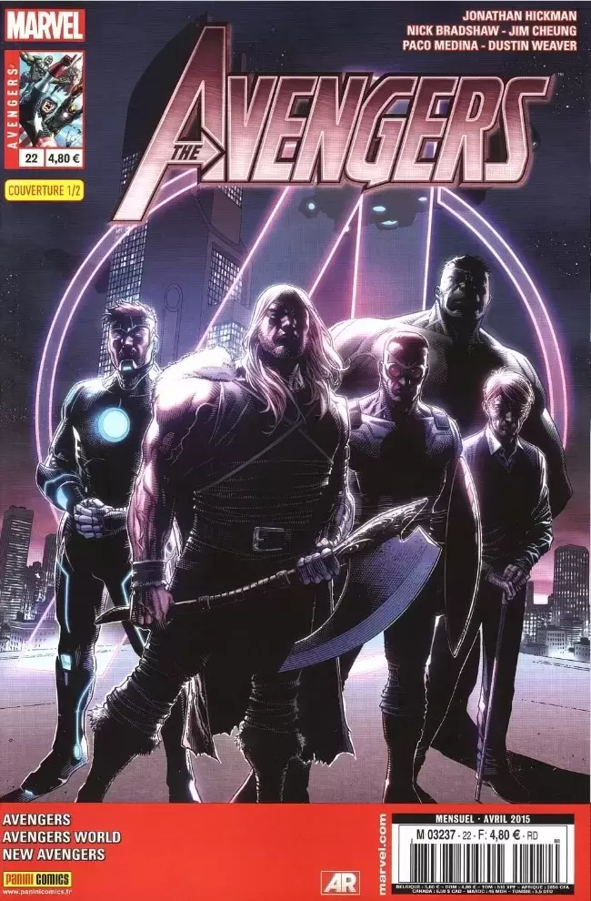 Avengers - Marvel France 2013 - Les trois Avengers