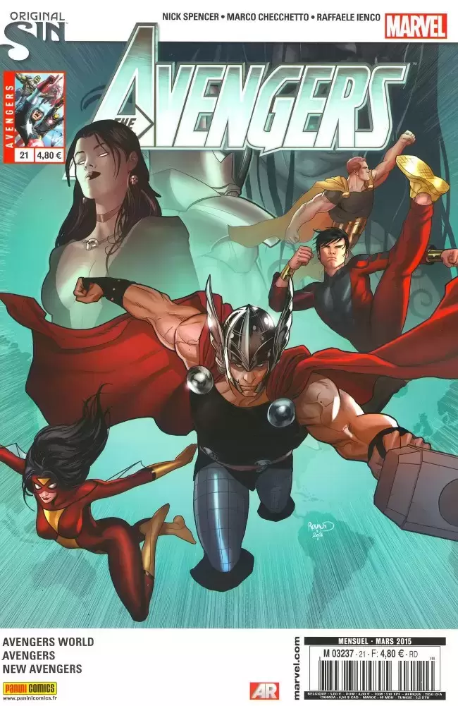 Avengers - Marvel France 2013 - Révolution