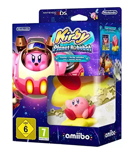 Nintendo 2DS / 3DS Games - Kirby Planet Robobot + Amiibo \'Kirby\' - Kirby