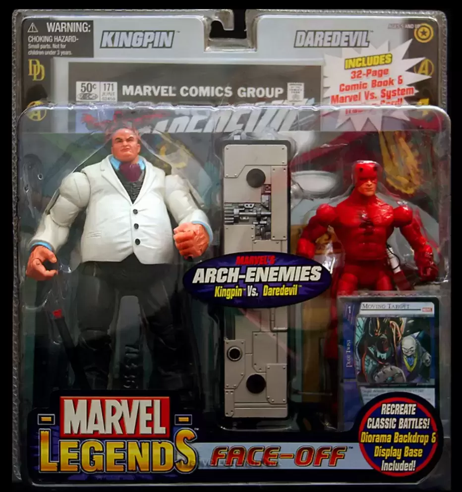 Marvel Legends Toy Biz - (2002-2012) - Marvel Legends Face-Off Dardevil vs Kingpin