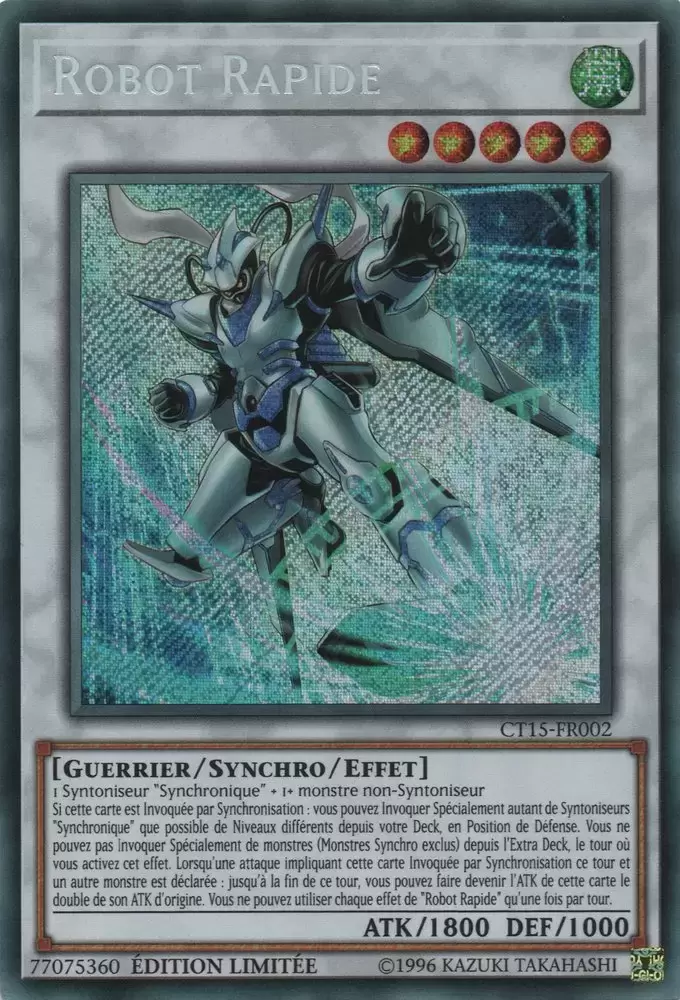 Mega Tins 2018 CT15 - Robot Rapide