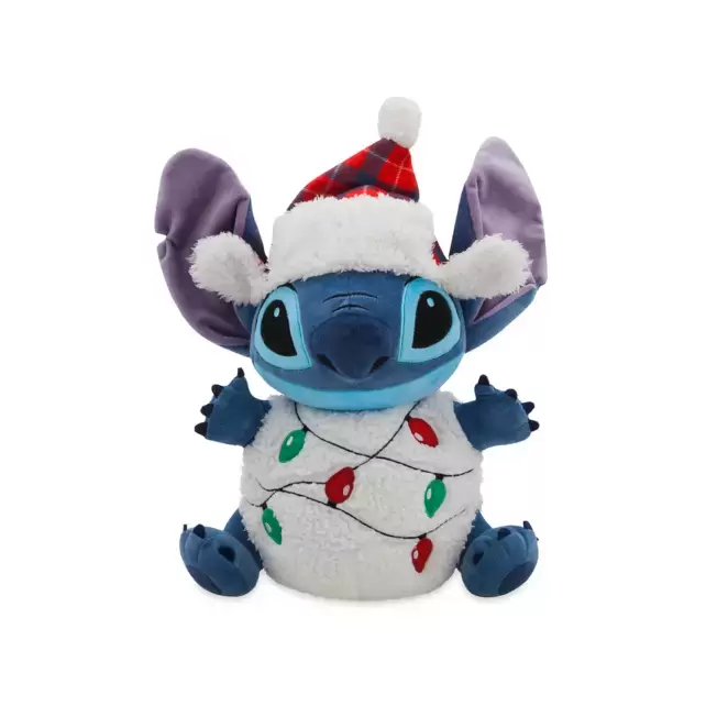 Peluches Disney Store - Lilo & Stitch - Stitch Light-Up Holiday
