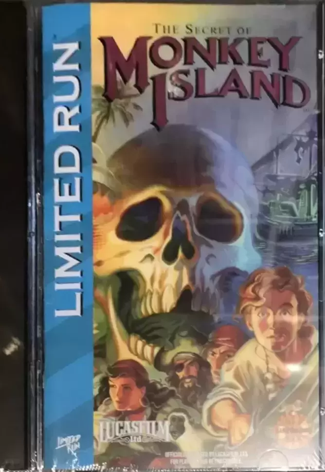 SEGA Mega CD Games - Thes Secret of Monkey Island Classic Edition - Limited Run Games