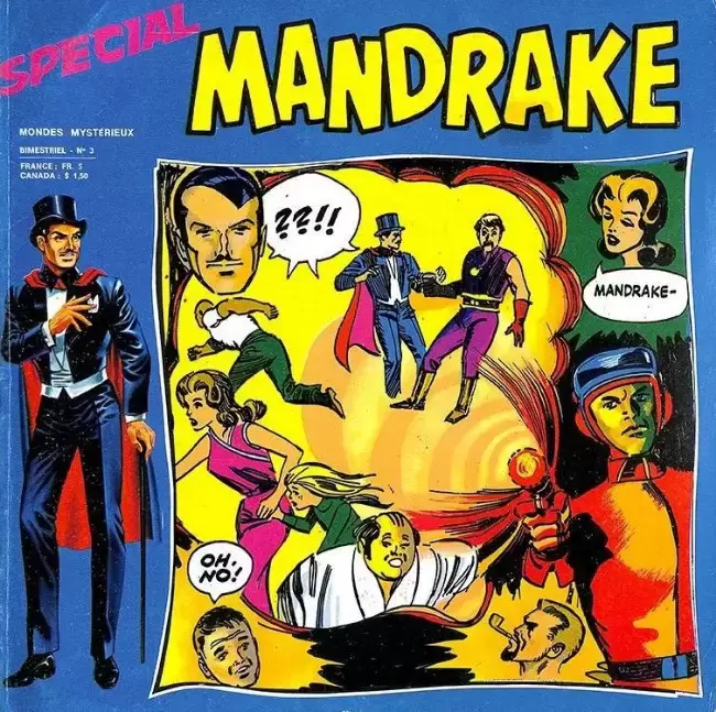 Mandrake Spécial - 2ème série - La fillette venue du futur + Les caprices de l\'héritière
