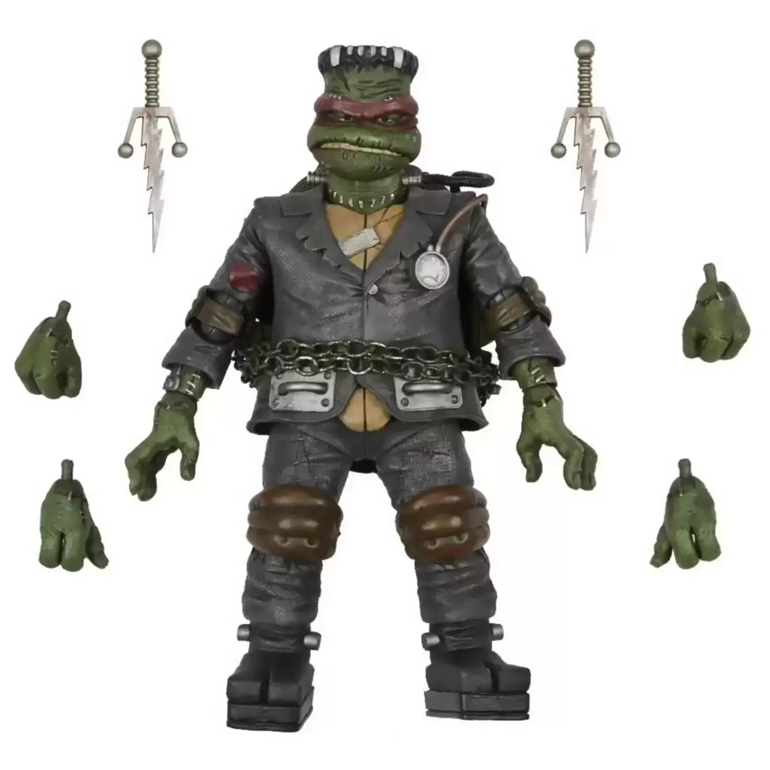 NECA - TMNT x Universal Monsters - Raphael as Frankenstein\'s Monsters - Ultimate