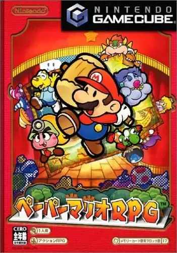 Jeux Gamecube - Mario Story 2 / Paper Mario 2
