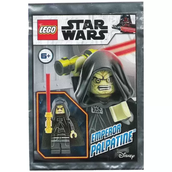 Minifigurines LEGO Star Wars - Emperor Palpatine foil Pack