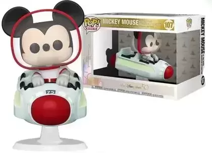 POP! Rides - Disney World 50th Anniversary - Mickey Mouse at The Space Mountain Attraction