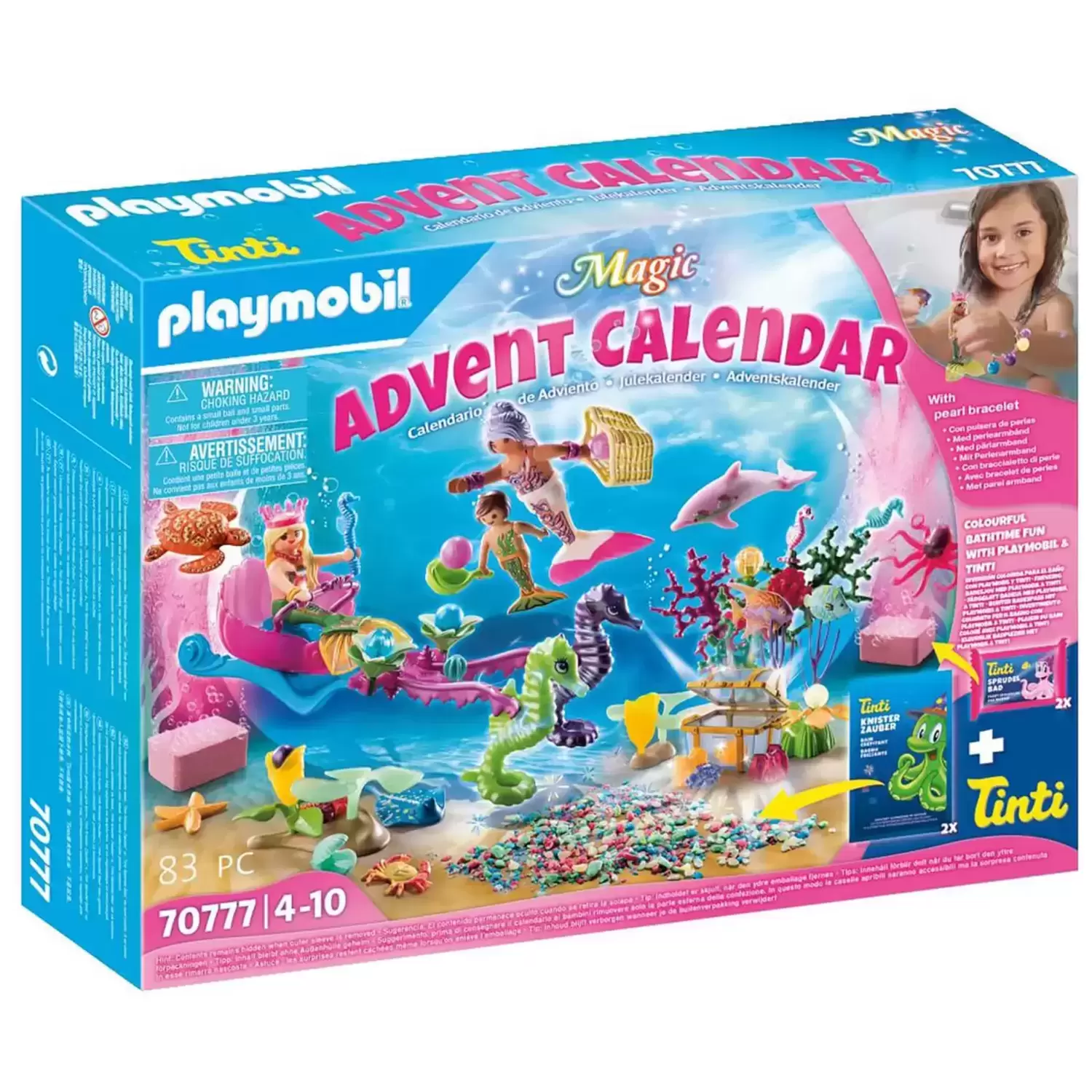 Calendrier de l\'Avent Playmobil - Playmobil Advent Calendar - Mermaids