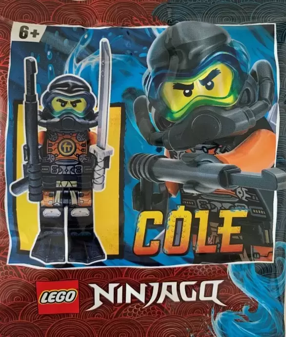LEGO Ninjago Minifigures - Cole foil pack