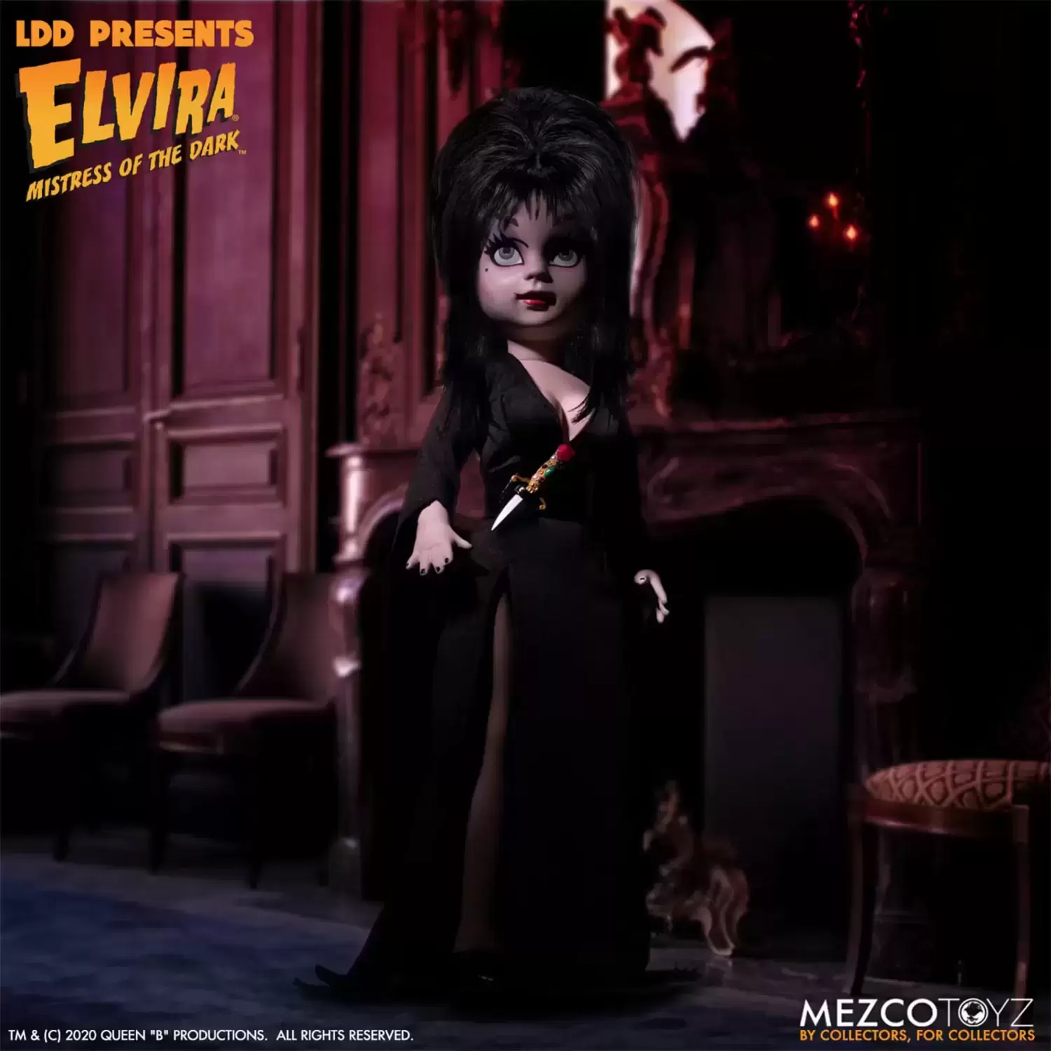 Living Dead Dolls LDD - Elvira Mistress of the Dark