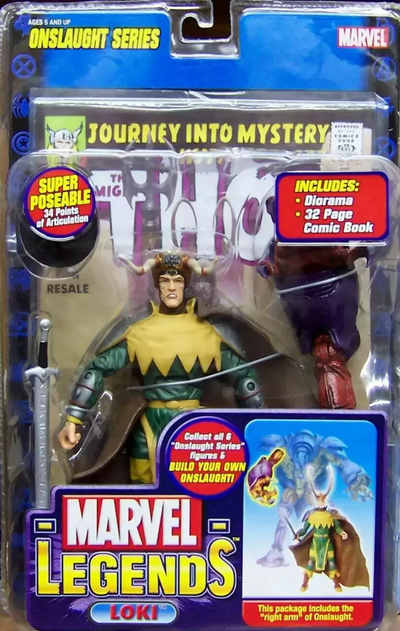 Marvel Legends Toy Biz - (2002-2012) - Loki