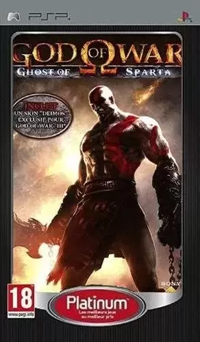 PSP Games - God of war: Ghost of Sparta - édition platinum
