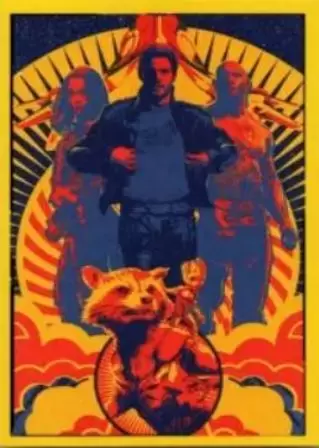 Les gardiens de la Galaxie vol.2 - Peter Quill   ,  Drax Le Destructeur  ,  Gamora  ,  Groot  ,   Rocket Raccoon