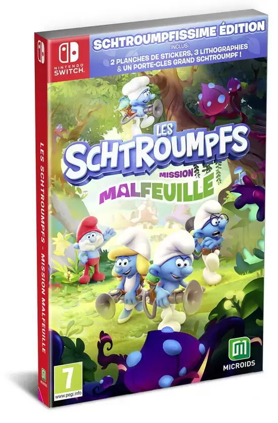 Nintendo Switch Games - Les Schtroumpfs Mission Malfeuille Limited
