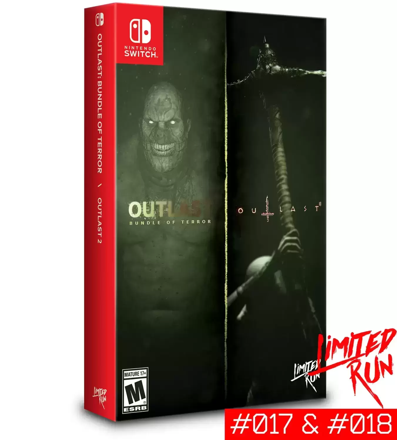 Jeux Nintendo Switch - Outlast & Outlast II Bundle Of Terror Limited Run Games #017 & #018