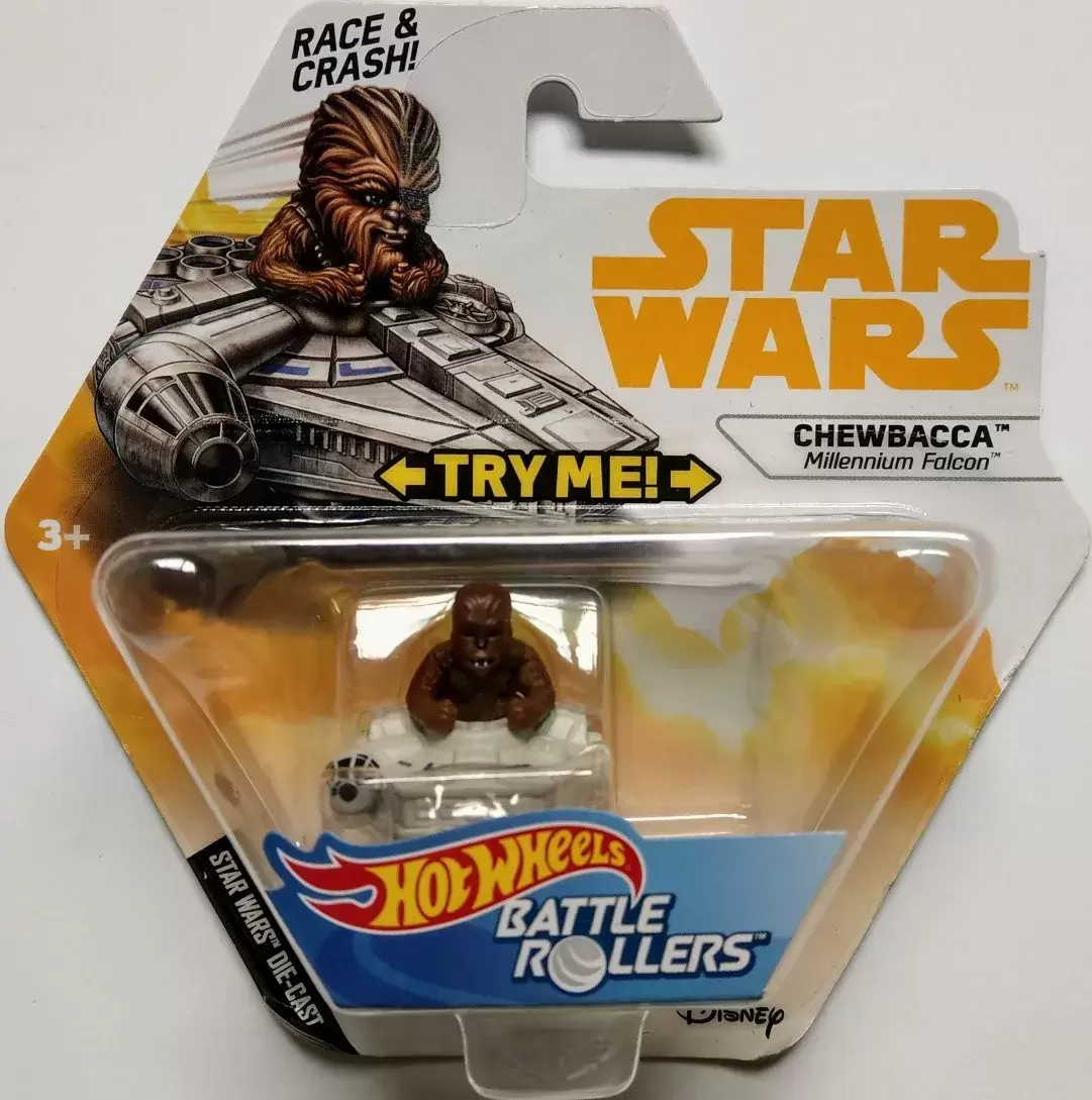 Star Wars Battle Rollers - Chewbacca - Millennium Falcon