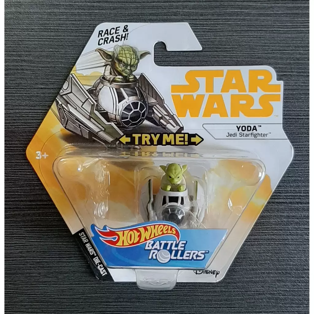 Star Wars Battle Rollers - Yoda - Jedi Starfighter