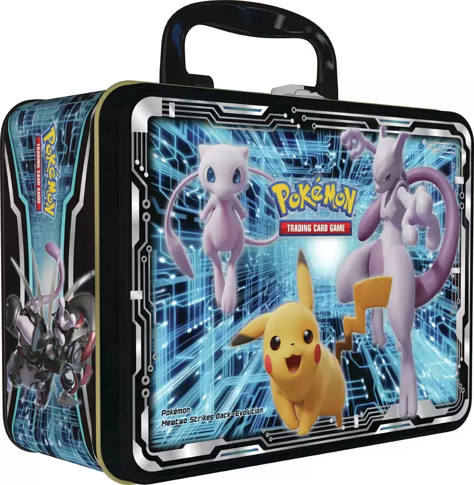 Valise Métallique - Mew, Metwo & Pikachu