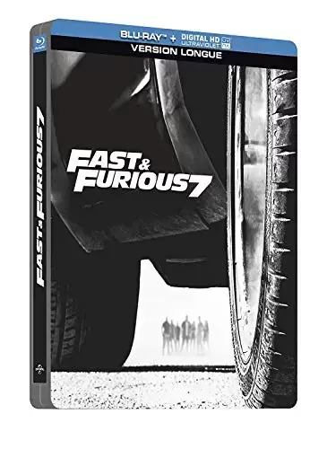 Fast & Furious - Fast and Furious 7 (Blu Ray+ Digital HD Ultraviolet) [Blu-ray + Copie digitale - Édition boîtier SteelBook]