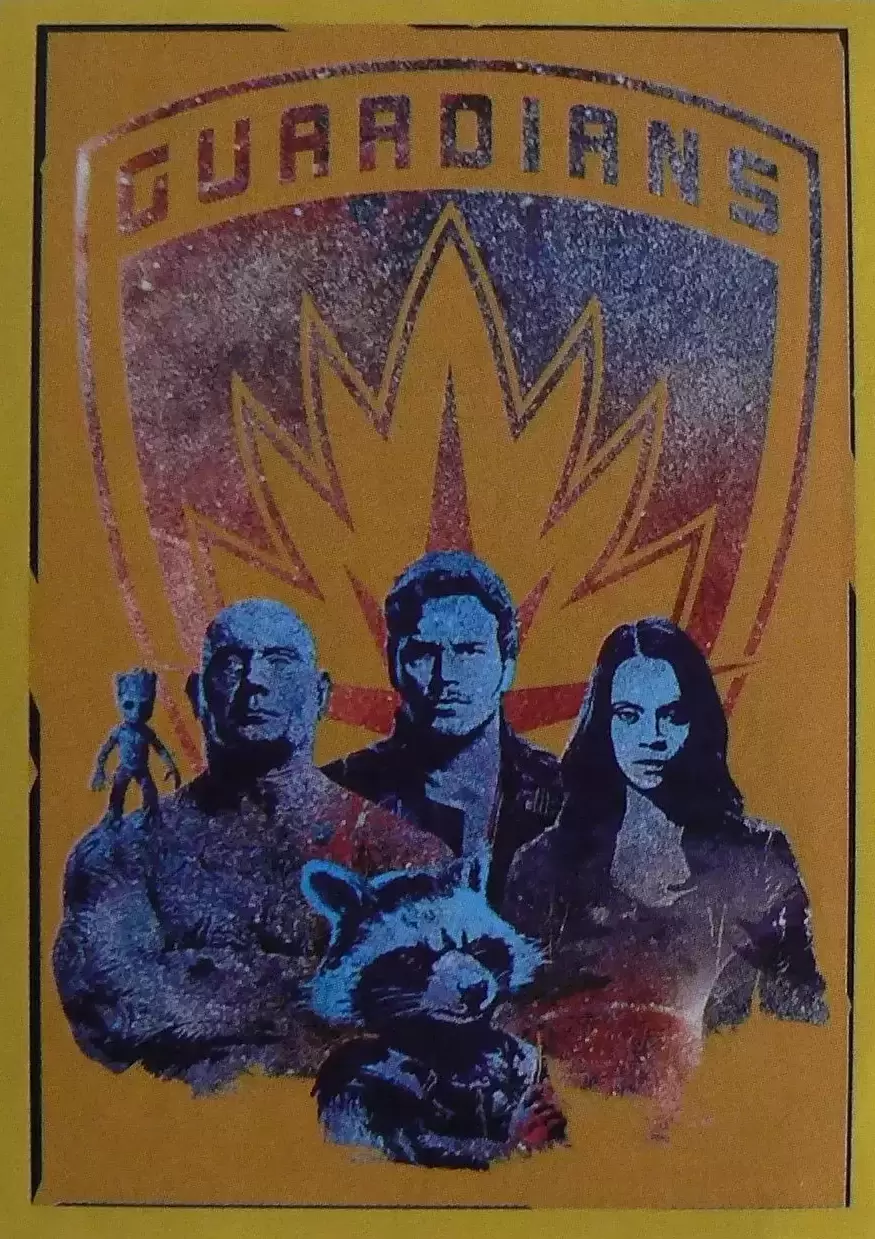 Les gardiens de la Galaxie vol.2 - Peter Quill   ,  Drax Le Destructeur  ,  Gamora  ,  Groot  ,   Rocket Raccoon