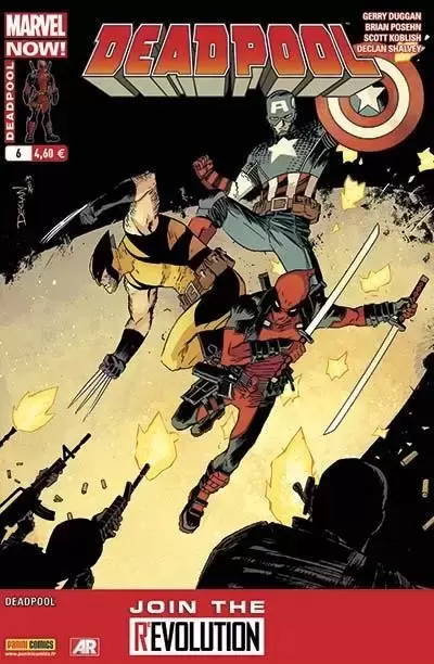 Deadpool - Marvel France 4ème Série - Le retour de l\'homme blanc