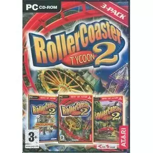 Jeux PC - Rollercoaster Tycoon 2 (3 packs) - édition Gold