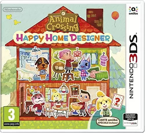 Nintendo 2DS / 3DS Games - Animal Crossing : Happy Home Designer