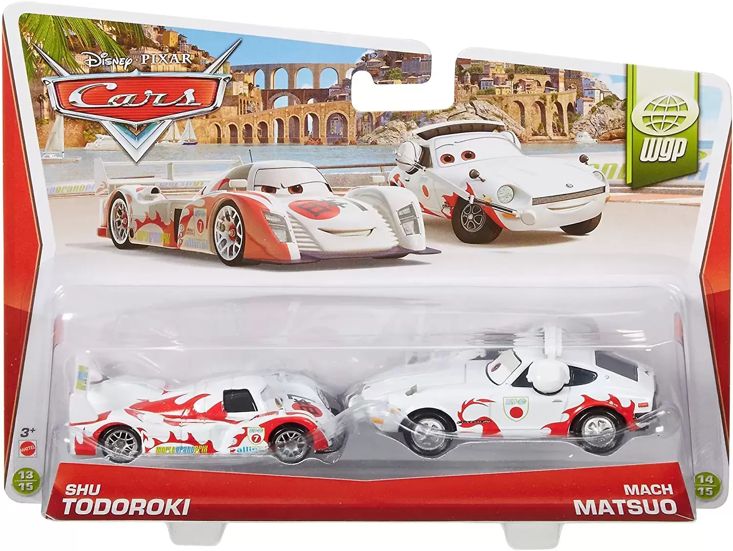 Cars 2 models - Shu Todoroki & Mach Matsuo