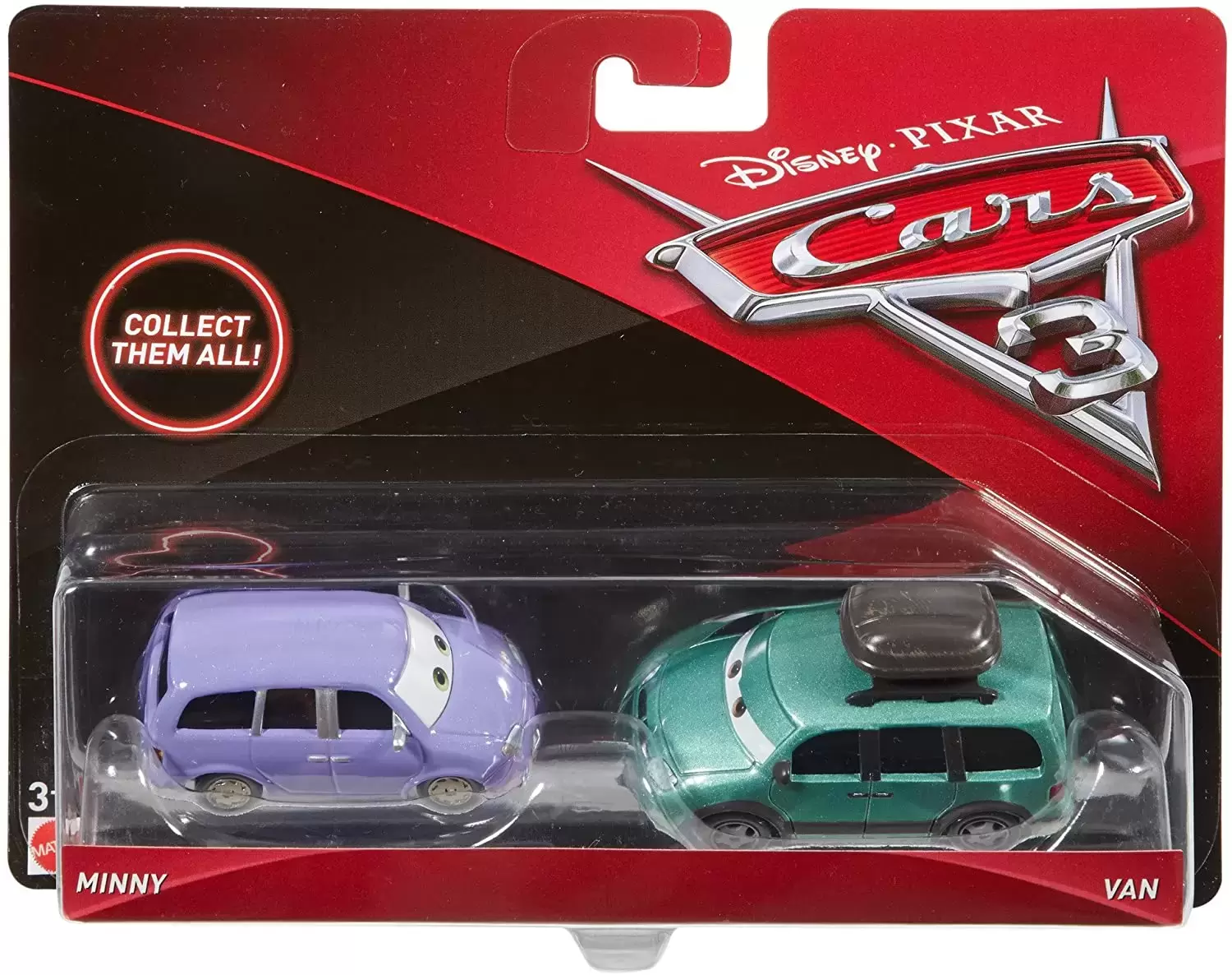 Cars 3 models - Minny & Van
