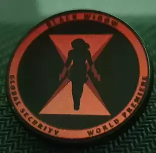 Black Widow - Black Widow World Premiere Global Security Pin