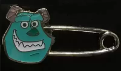 Disney Pins Open Edition - Mike & Sulley Safety Pin set - Sulley