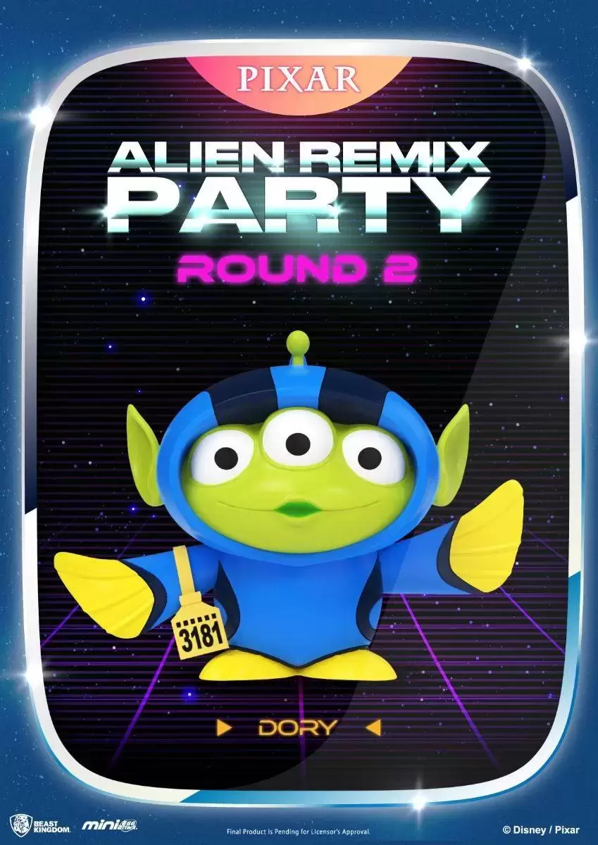 Mini Egg Attack - Dory - Alien Remix Party 2