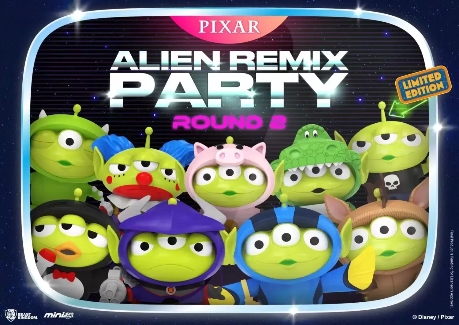 Mini Egg Attack - MEA-033 Alien Remix Party Round 2 Set (8pcs)