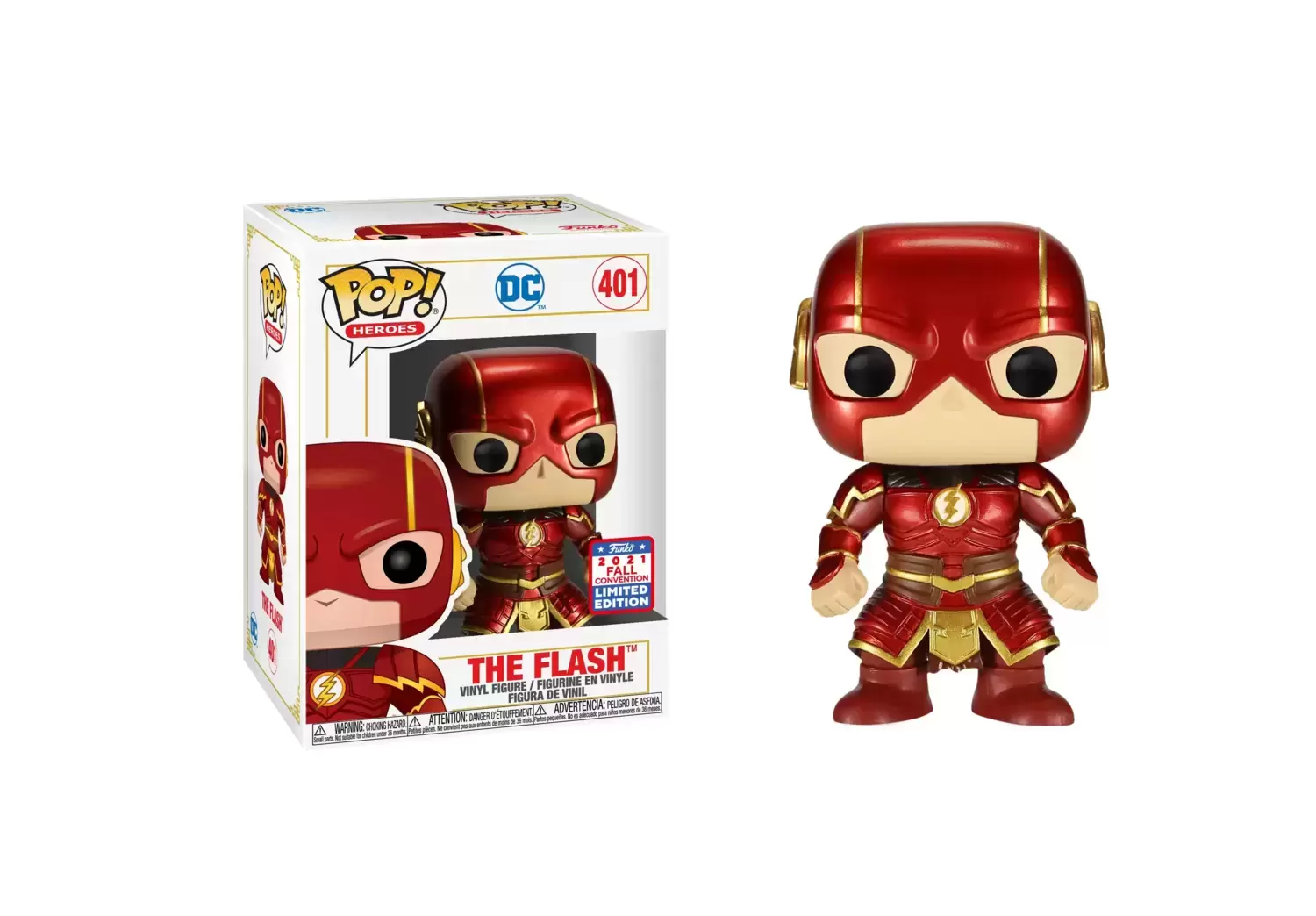 POP! Heroes - DC Comics - Imperial Palace The Flash Metallic