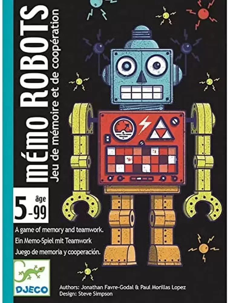DJECO - Mémo Robots