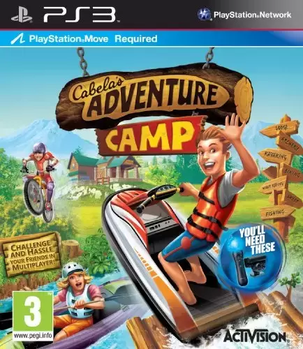 PS3 Games - Cabelas adventure camp