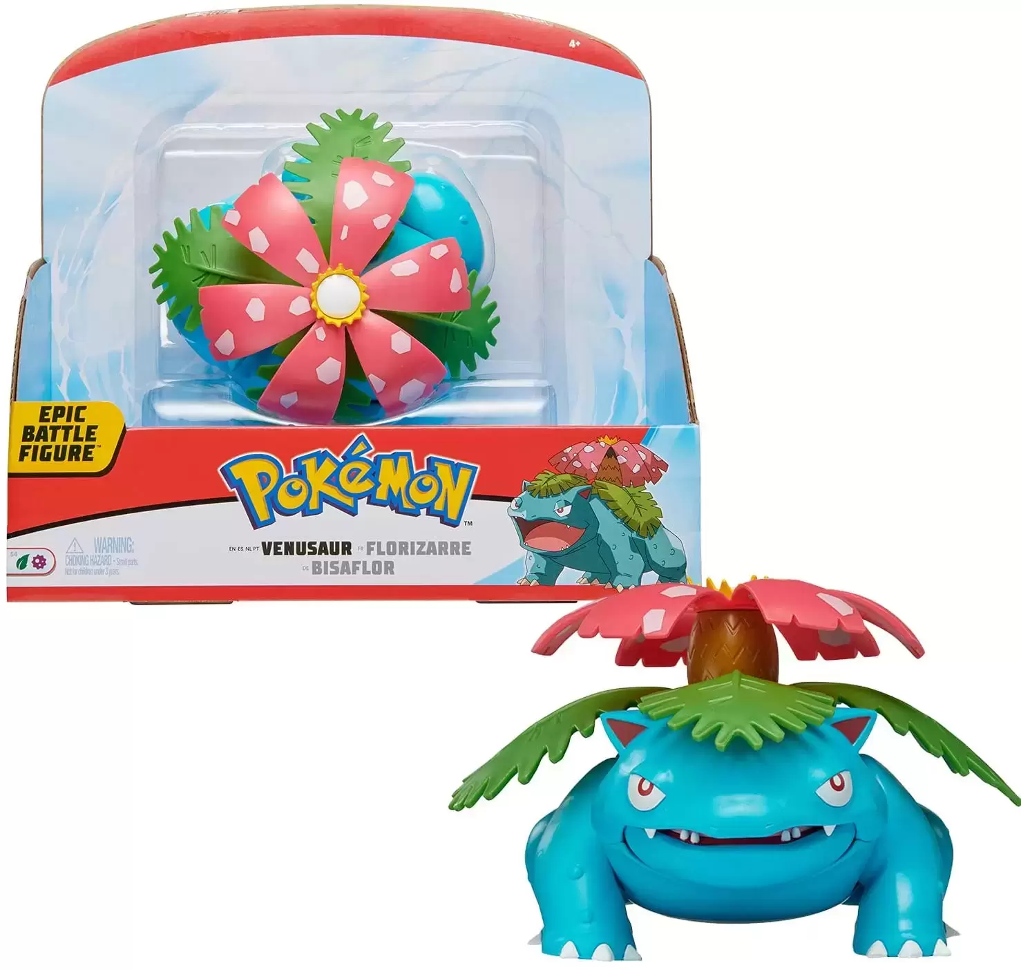 Pokémon Action Figures - Epic Battle Figure - Venusaur