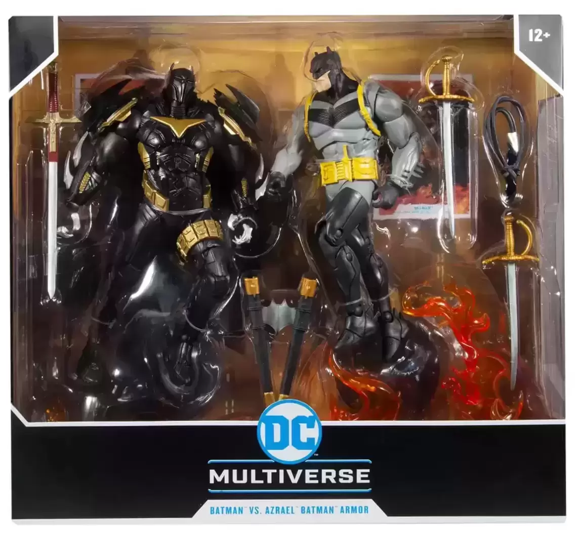 McFarlane - DC Multiverse - Batman Vs. Azrael Batman Armor