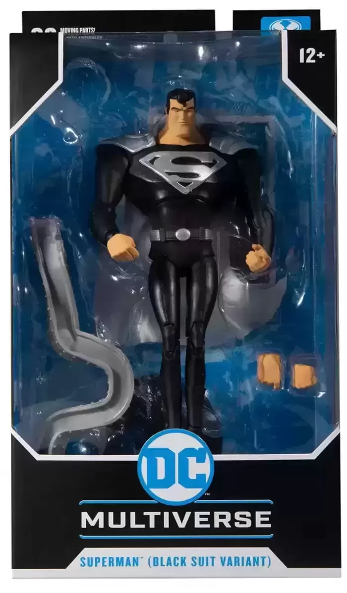 McFarlane - DC Multiverse - Superman Animated - (Black Suit Variant)