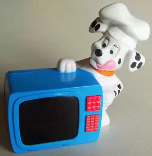 Happy Meal - 102 Dalamatians (2000) - Dalmatian As chef standing beside blue oven