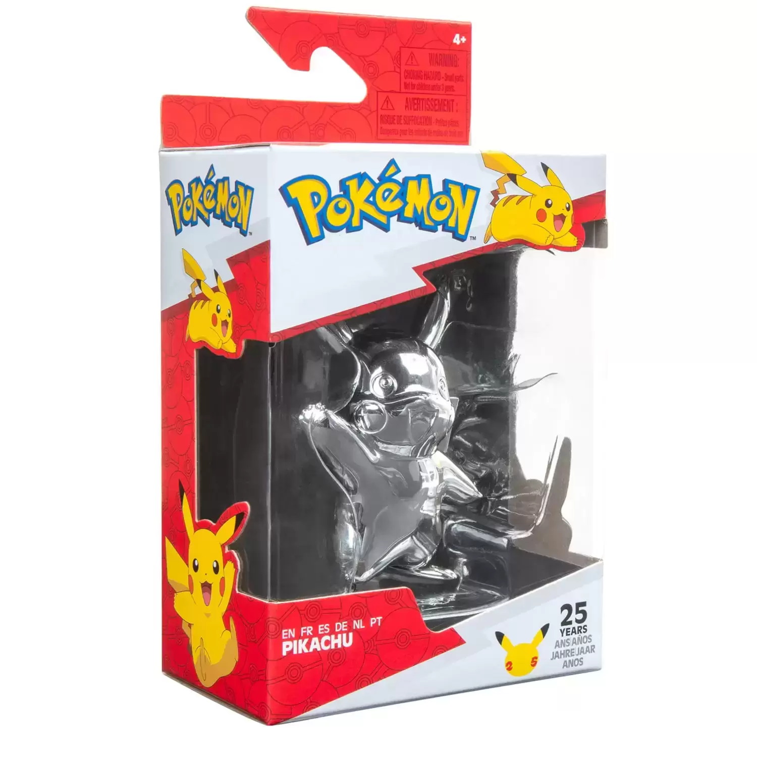 Pokémon Action Figures - Silver Pikachu